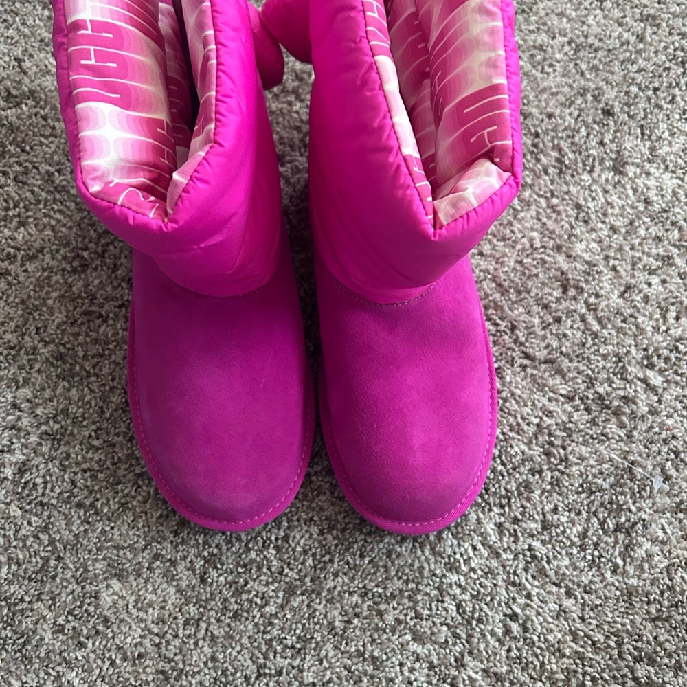 UGG Vibrant Pink Winter Boots